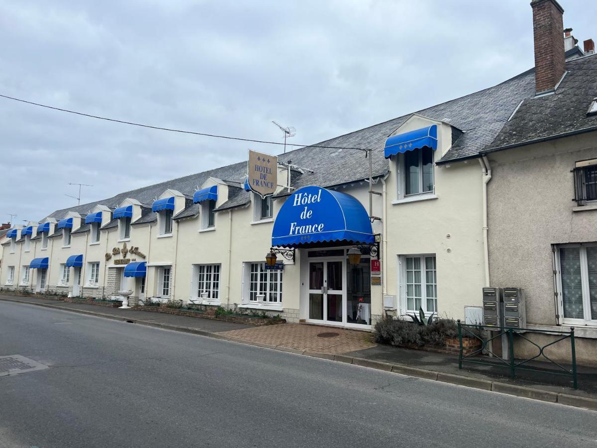 Contact Hotel De France Contres-Beauval-Cheverny Le Controis-en-Sologne Exteriör bild